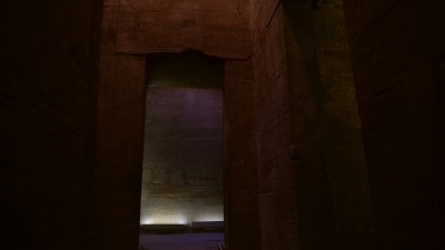 埃及埃德福古寺的象形文字