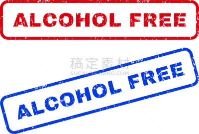 无酒精,橡皮章,矢量,红色,含酒精饮料,百分比号,水印,图像,禁止的,瘦身