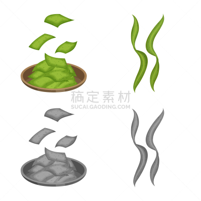 海洋,品牌名称,豆腐,绿色,维生素,自然,设计,布置,收集,瘦身