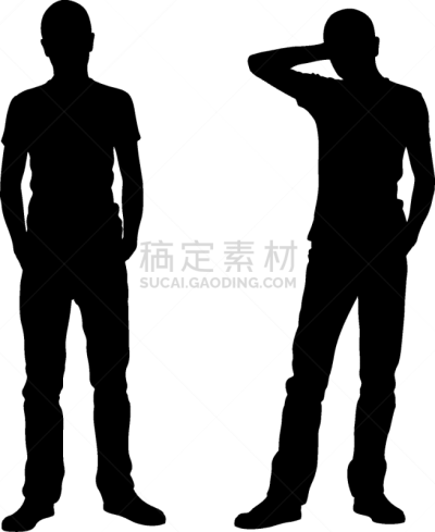 人,分离着色,白色,男人,摆拍,图像,放置,放松,站
