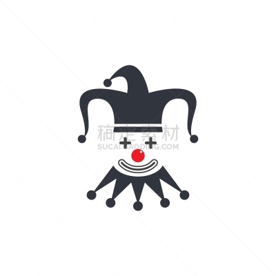 小丑,绘画插图,性格,小丑帽,红色,符号,图像,弄臣,蠢人,人的头部