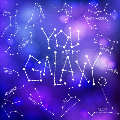 星系,公亩,天秤座,水瓶座,自然美,双鱼座,天空,创造力,爱,绘制