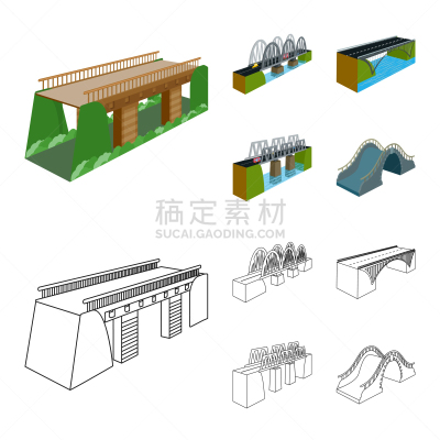 砖,现代,建筑业,海岸线,行人,河流,建造物,设计,联系,装裱