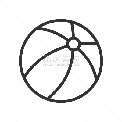 轮廓,计算机图标,矢量,橡胶,分离着色,白色背景,海滩充气球,移动式,蜘蛛网,设计