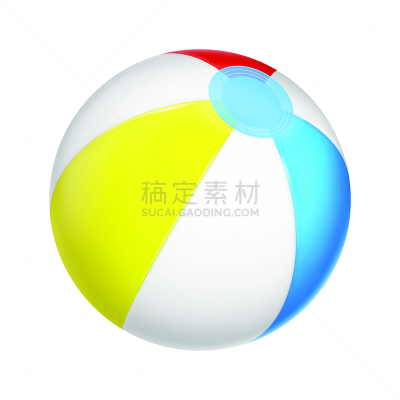 海滩充气球,球体,运动,背景分离,球,风,塑胶,玩具,夏天,剪贴画