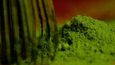  抹茶成分特写
