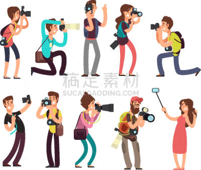 相机,摄影师,专业人员,乐趣,传媒,人,男人,新闻记者,取得,收集