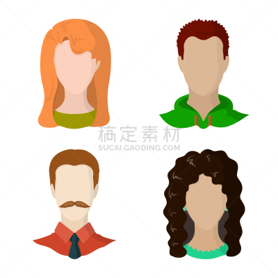 分离着色,标志,人造模特,头像,人造物,专业人员,肖像,女人,头发,布置