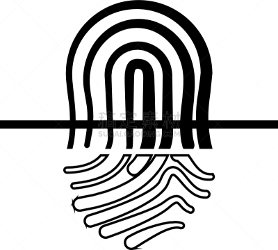 指纹,安全,图标,人,拇指指纹,身份,个性,安全的,技术