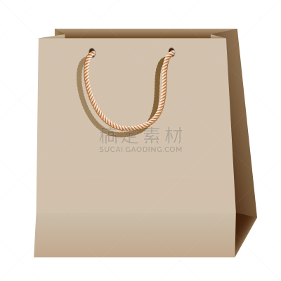 纸,纸袋,商务,空的,绳子,一个物体,背景分离,盒子,剪贴画,商品