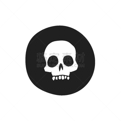 计算机图标,头骨,黑死病,分离着色,白色,忠告,人,有毒物质,计算机,概念
