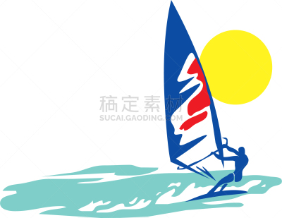 海洋,帆板运动,分离着色,白色,帆,男人,风,迅速,图像,休闲