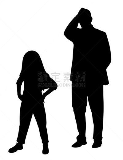 儿童,父母,发狂的,女儿,父亲,男人,女孩,恶作剧,叛逆,挫败