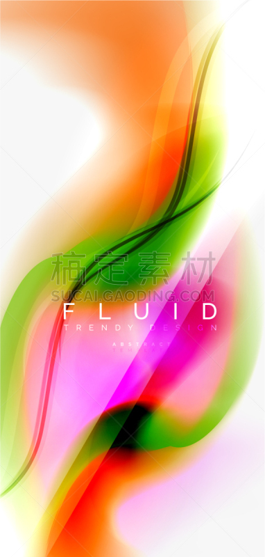 彩色图片,液体,计划书,模板,波形,形状,几何形状,式样,概念,流动
