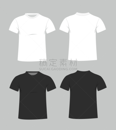 模板,面无表情,正面视角,背面视角,衣服,男孩,白色,外衣,人