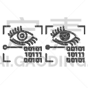 符号,视网膜,计算机图标,线条,动物眼睛,视力,技术,品牌名称,眼球