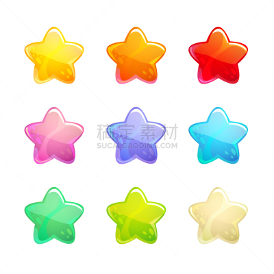 星形,动画片,可爱的,白色,格子烤肉,果冻,图像,糖果,力量,布置