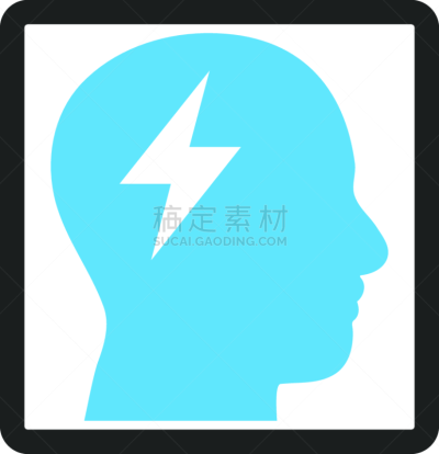 边框,脑风暴,计算机图标,男人,概念,策略,头痛,思考,生病,想象
