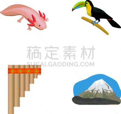 墨西哥,鸟类,乐器,分离着色,Axolotl,国内著名景点,音乐,传统,热