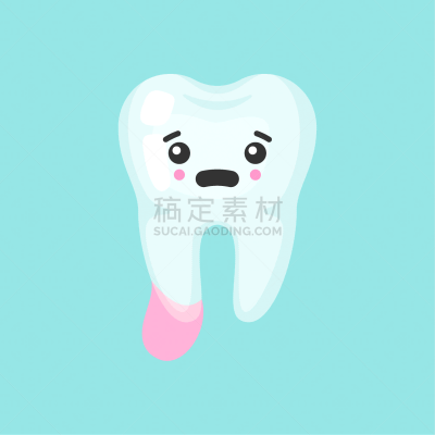 可爱的,胞囊的,情感,色彩鲜艳,牙齿,似人脸,口腔卫生,健康保健,牙医,白色