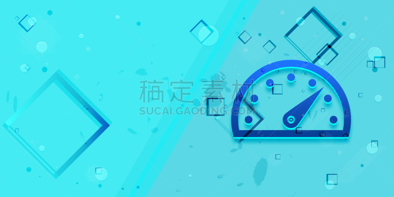 计算机图标,蓝色,绘画插图,抽象,速度计,量表,平坦的,设计