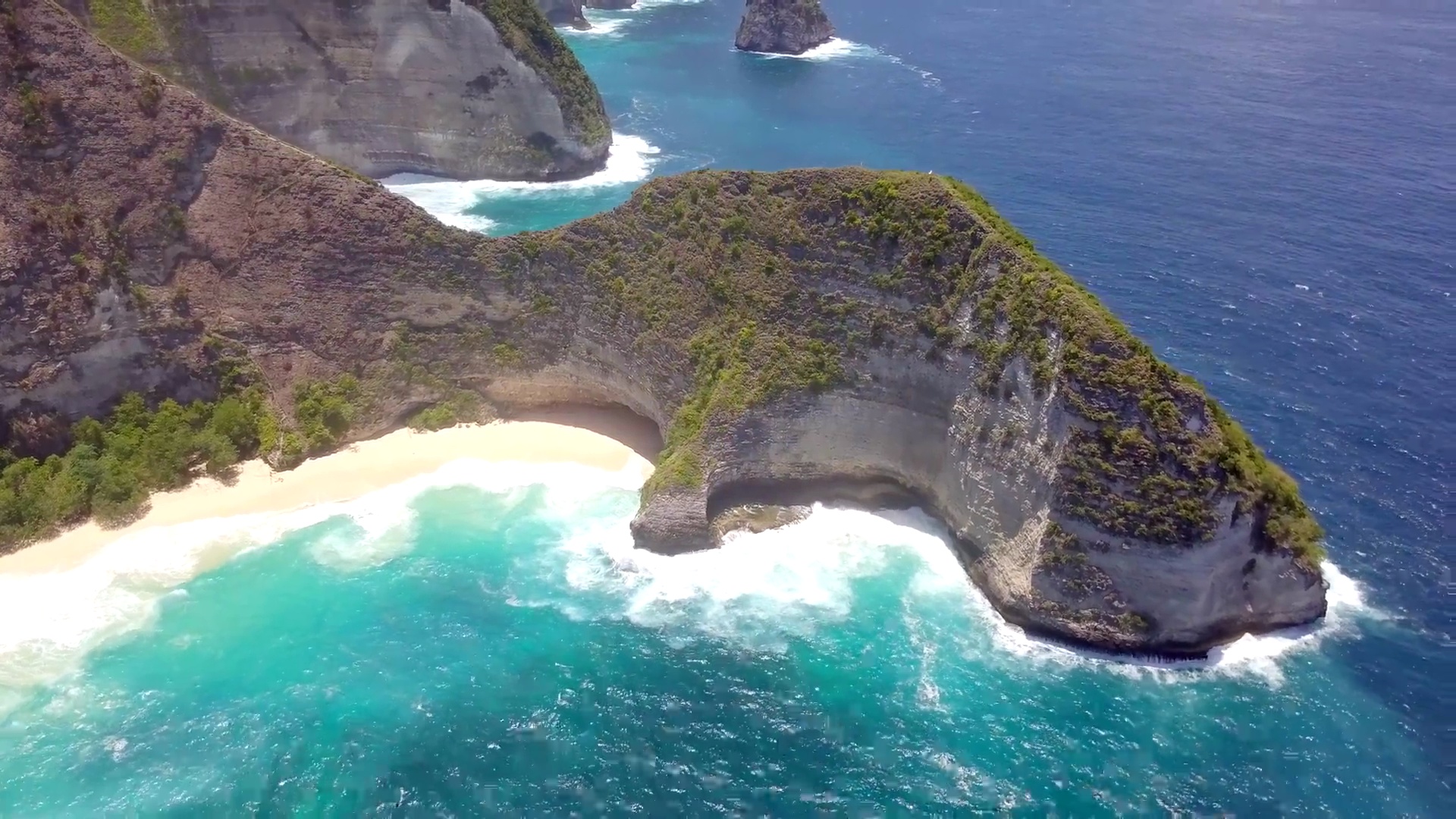 Kelingking海滩Nusa Penida