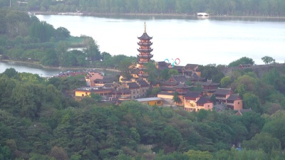 南京鸡鸣寺，黄昏