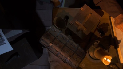 起重机 中世纪僧侣抄写古代文本