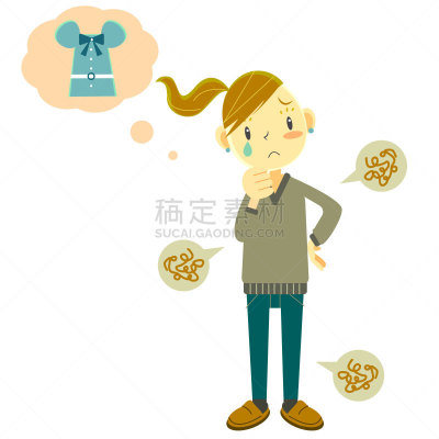 可爱的,恶作剧,女孩,除痣,全身像,情绪压力,痛苦,白色背景,女性
