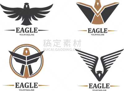 品牌名称,图标,商务,运动,翅膀,老鹰,设计