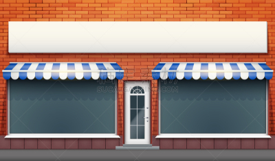 建筑外部,外立面,商店,玻璃,巨大的,两个物体,背景分离,纺织品,华贵,砖