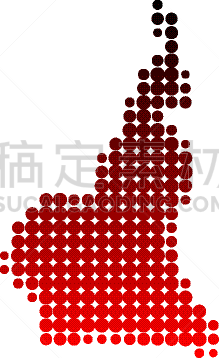 喀麦隆,山,矢量,红色,斑点,式样,圆形,图像