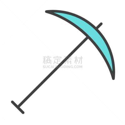 极简构图,冰镐,线条,计算机图标,分离着色,轮廓,白色,直的,斧,图像