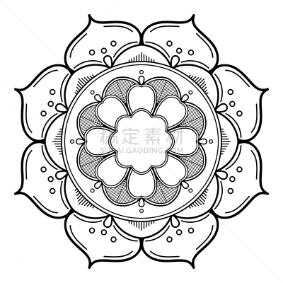 华丽的,背景,圆形,式样,曼荼罗,电子收费系统,贺卡,动物手,装饰品,脐钉