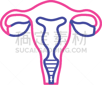人,输卵管,健康保健,图像,枝繁叶茂,女人,矢量,剪影