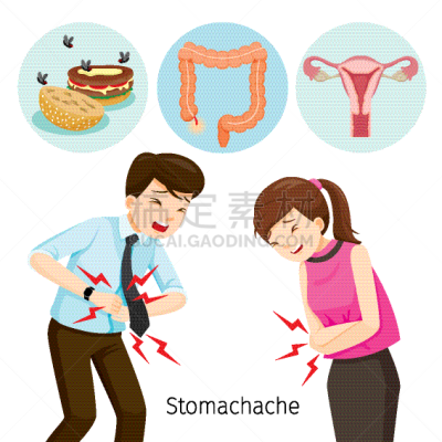 男人,女人,胃疼,症状,有月经,食品,图像,性格,生病