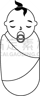 可爱的,安抚奶嘴,女婴,分离着色,粉色,尿布,肖像,图像,问候,抵达