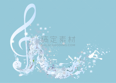 高音谱号,音符,音乐,冬天,雪花,抽象,华丽的,球体,圣诞装饰物,几何形状