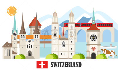 瑞士,国际著名景点,背景,旅行者,非都市风光,地形,概念,旅途,旅行,探险