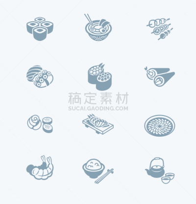 技术员,组图,寿司,图像,矢量,亚洲,河豚,餐馆