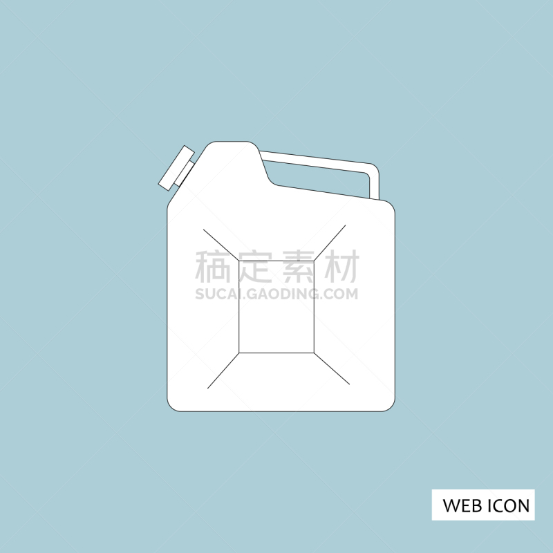 汽油,小罐,计算机图标,圆形,白色,黑色,钢铁,加仑,概念,酷