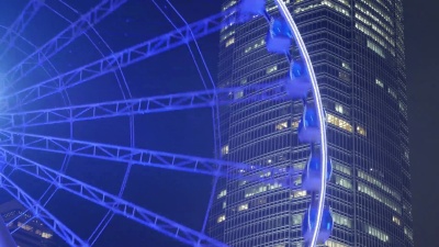 香港摩天大楼及摩天轮