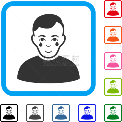 男孩,边框,幸福,计算机图标,红色,人,粉色,男人,图像,哭