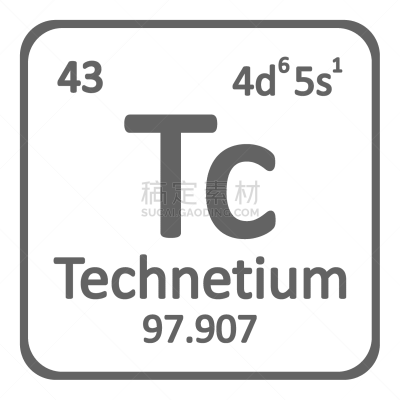 锝,图标,化学元素周期表,材料,化学制品,金属,忠告,顺序,技术,改变