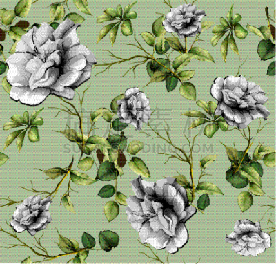 自然美,枝,绿色,纺织品,壁纸,植物群,Lily Flower,四方连续纹样,花,复古