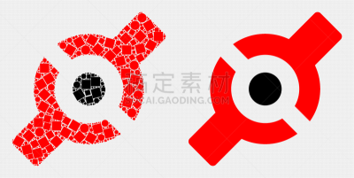 人工关节,斑点,计算机图标,平坦的,不规则的,一个物体,长方形,圆形,球体,式样