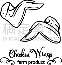 鸡翅,清新,食品,翅膀,动物,鸟类,农场,商品,烹调,油炸