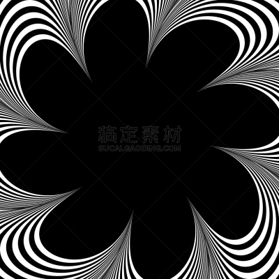 抽象,单色调,线条,螺线,几何形状,多样,几何学,同心,放射