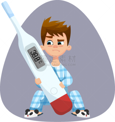 男孩,小的,身体不适,分离着色,症状,健康保健,人,男人,生病,咳嗽