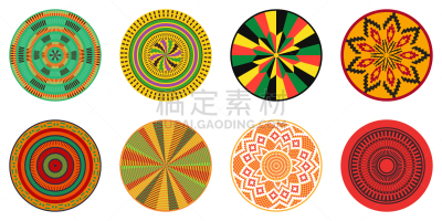 华丽的,式样,传统,螺线,几何形状,模板,小毯子,餐巾